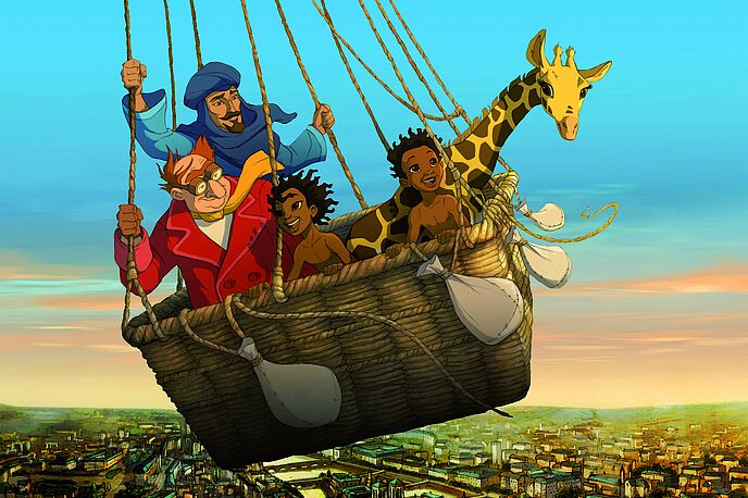 Die Abenteuer der kleinen Giraffe Zarafa 